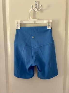 Lululemon Women's High-Rise Blue Athletic Shorts